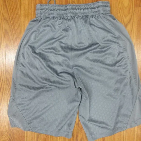 NIKE ATHLETIC SHORTS POLYESTER GRAY Sz SMALL, S - Picture 4 of 4